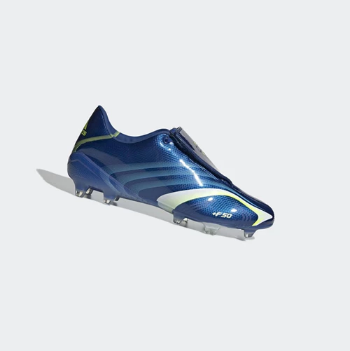 Kopačky Adidas F50 Firm Ground Panske Modre | 583SKTECOFV