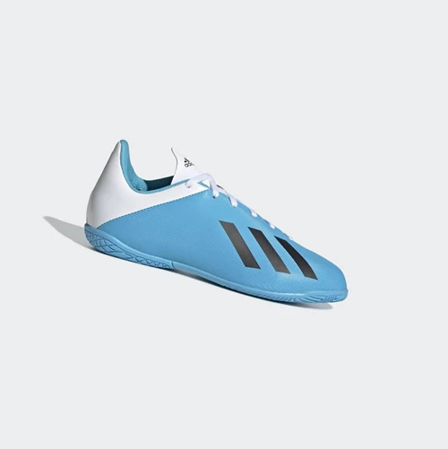 Kopačky Adidas X 19.4 Indoor Panske Tyrkysové | 813SKNMPHEQ