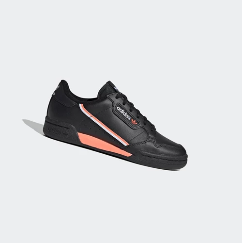 Originálne Topánky Adidas Continental 80 Detske Čierne | 549SKMQCXKF