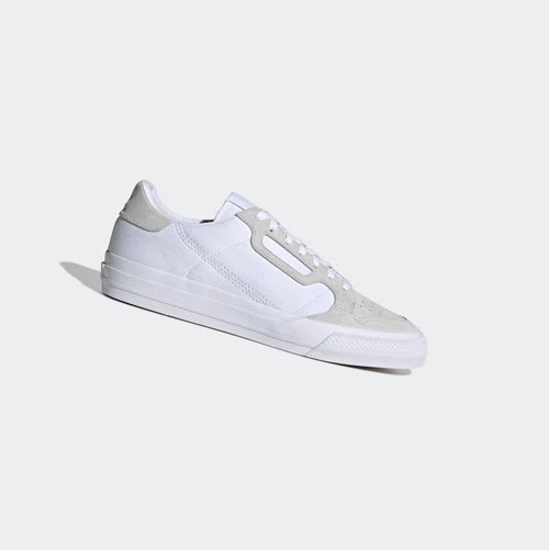 Originálne Topánky Adidas Continental Vulc Panske Biele | 438SKKWIONV