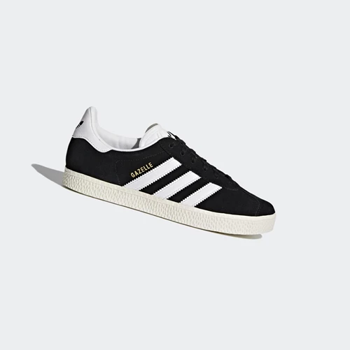 Originálne Topánky Adidas Gazelle Detske Čierne | 531SKZEHANV