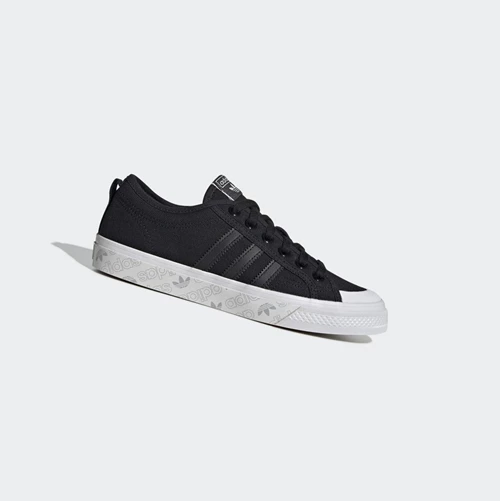 Originálne Topánky Adidas Nizza Damske Čierne | 075SKCKNODG