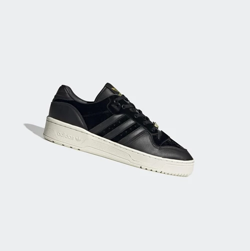 Originálne Topánky Adidas Rivalry Low Panske Čierne | 672SKNLOMKJ