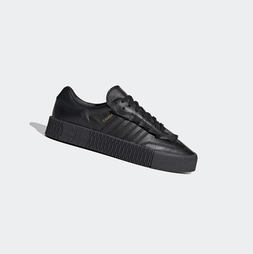 Originálne Topánky Adidas SAMBAROSE Damske Čierne | 489SKNJGFSV