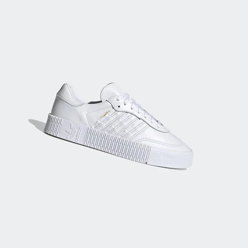 Originálne Topánky Adidas SAMBAROSE Damske Biele | 802SKTANDCJ