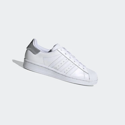 Originálne Topánky Adidas Superstar Detske Biele | 245SKNKALXJ