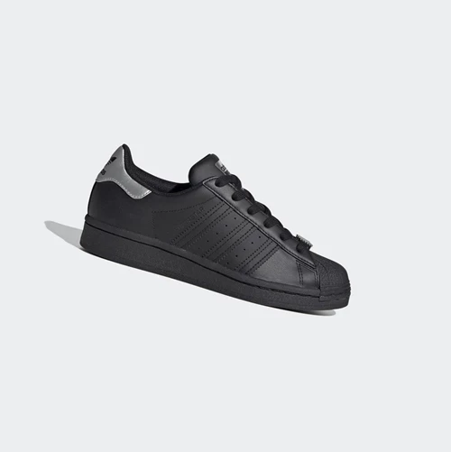 Originálne Topánky Adidas Superstar Detske Čierne | 362SKRTNWJG