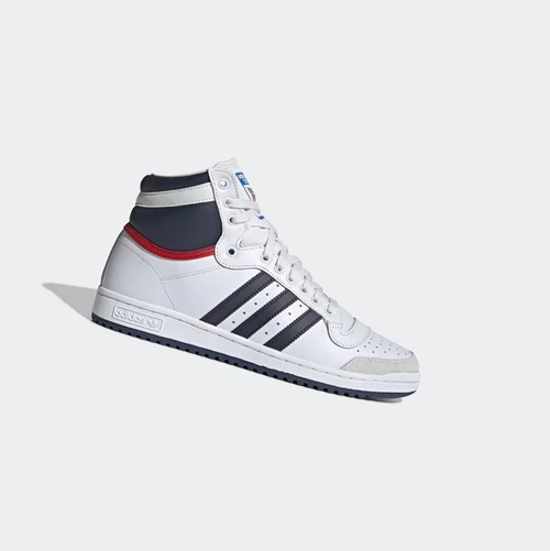 Originálne Topánky Adidas Top Ten Hi Panske Biele | 140SKAFIZYL
