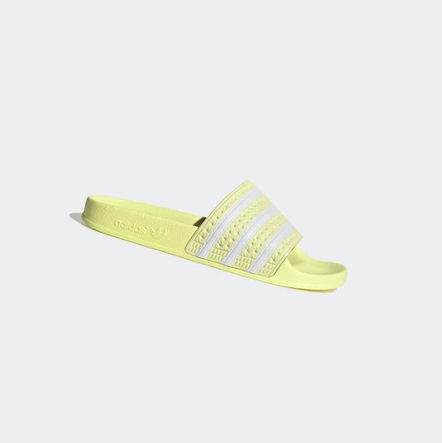 Slapky Adidas adilette Damske Žlté | 857SKLBJFIK
