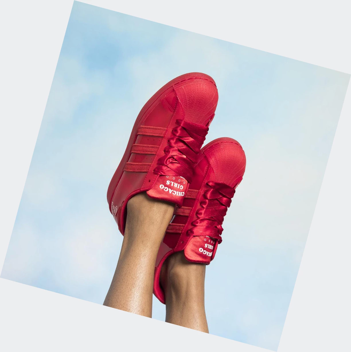 Originálne Topánky Adidas Chicago Girls Do It Better Superstar Panske Červené | 710SKKGESPN