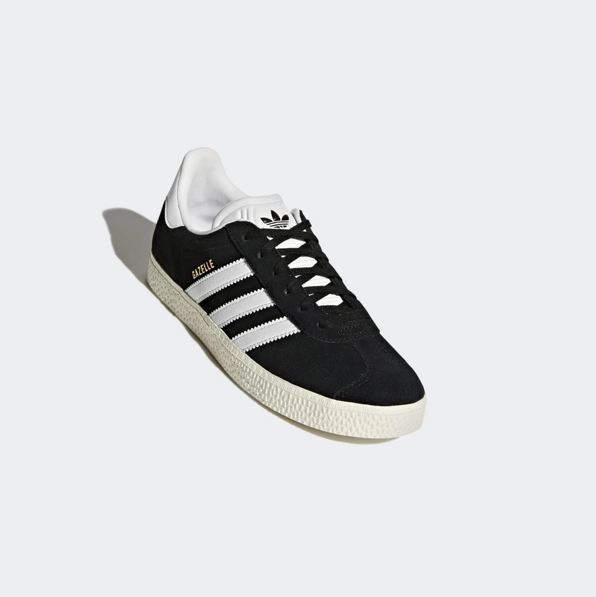 Originálne Topánky Adidas Gazelle Detske Čierne | 249SKIACLUD