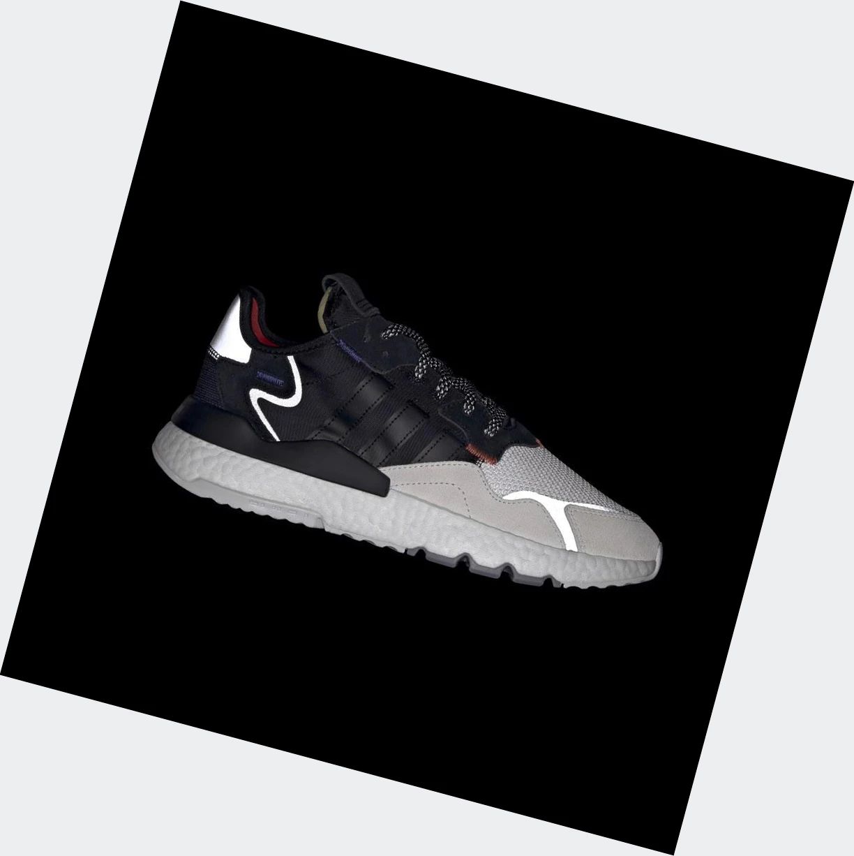 Originálne Topánky Adidas Nite Jogger Panske Čierne | 071SKCPRGHF