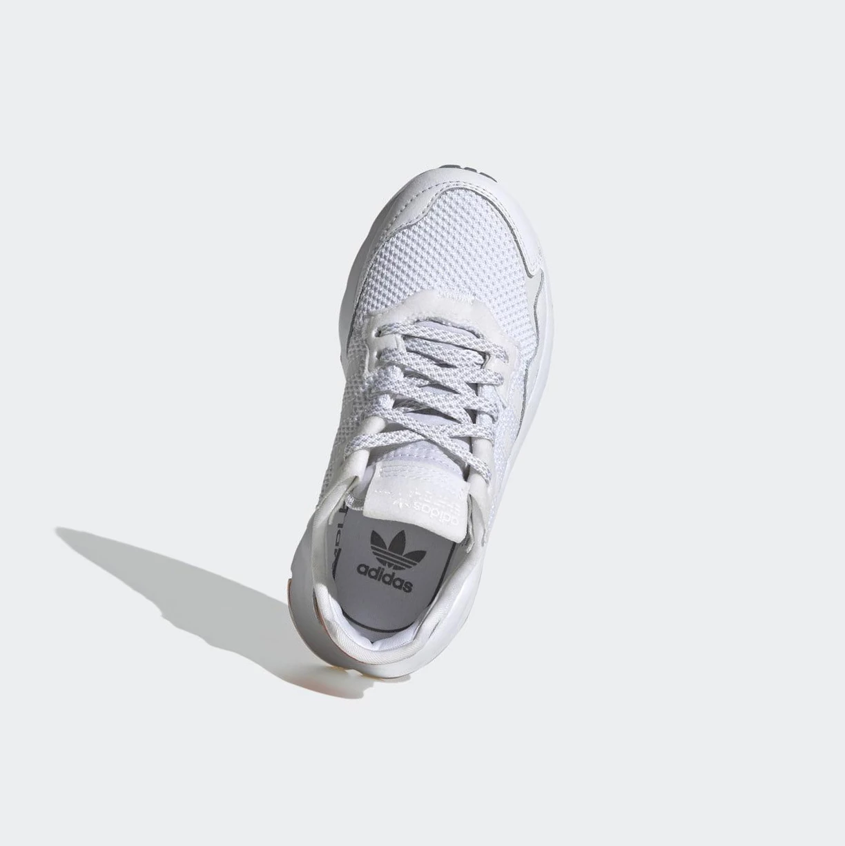 Originálne Topánky Adidas Nite Jogger Panske Biele | 840SKATVNDP