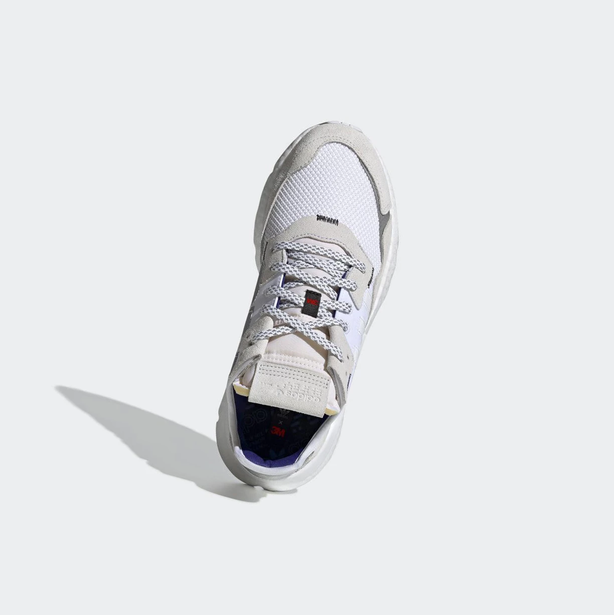 Originálne Topánky Adidas Nite Jogger Panske Biele | 980SKKGTJAL