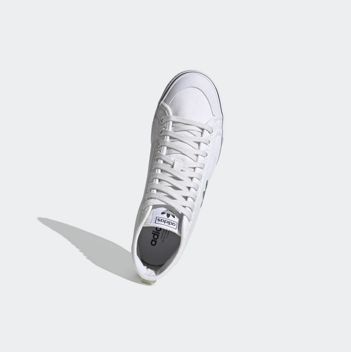 Originálne Topánky Adidas Nizza Hi Panske Biele | 496SKNHFVLA