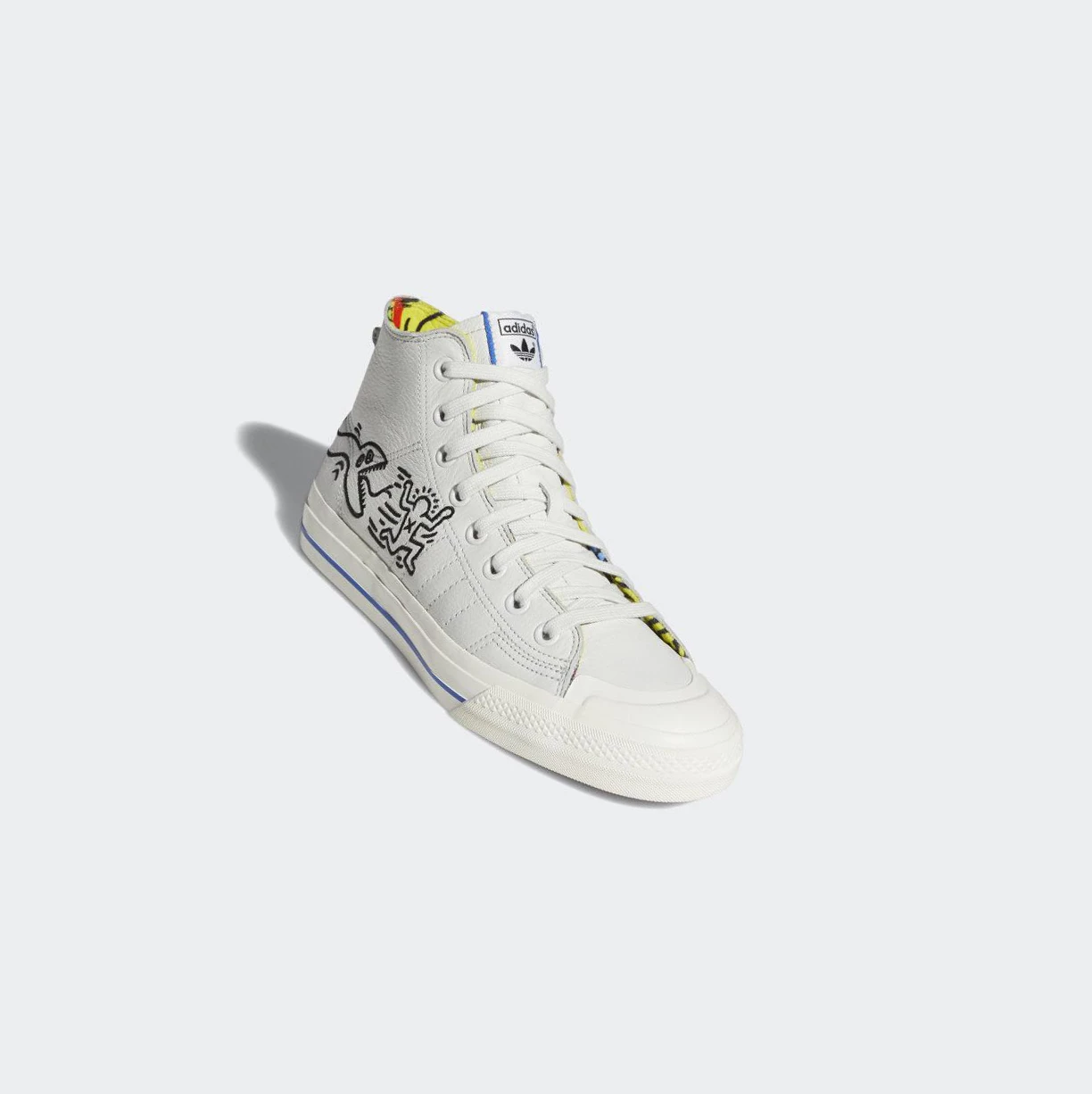 Originálne Topánky Adidas Nizza Hi RF Keith Haring Panske Biele | 410SKOYRETM