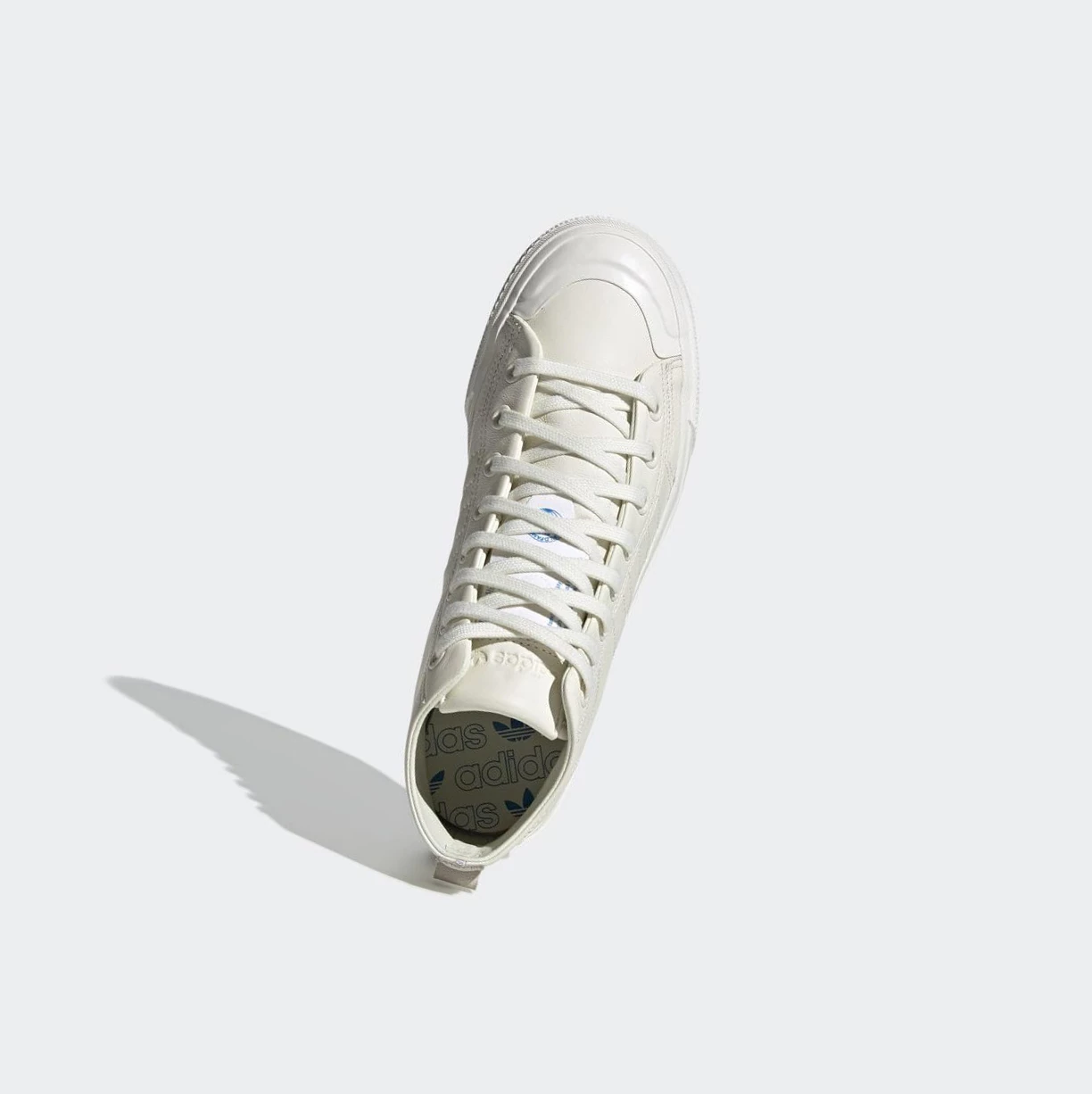 Originálne Topánky Adidas Nizza Hi RF Panske Biele | 729SKKRFDQI
