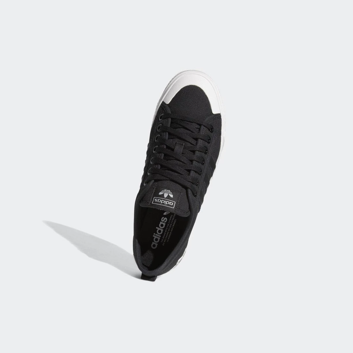Originálne Topánky Adidas Nizza Panske Čierne | 213SKJZYUGN