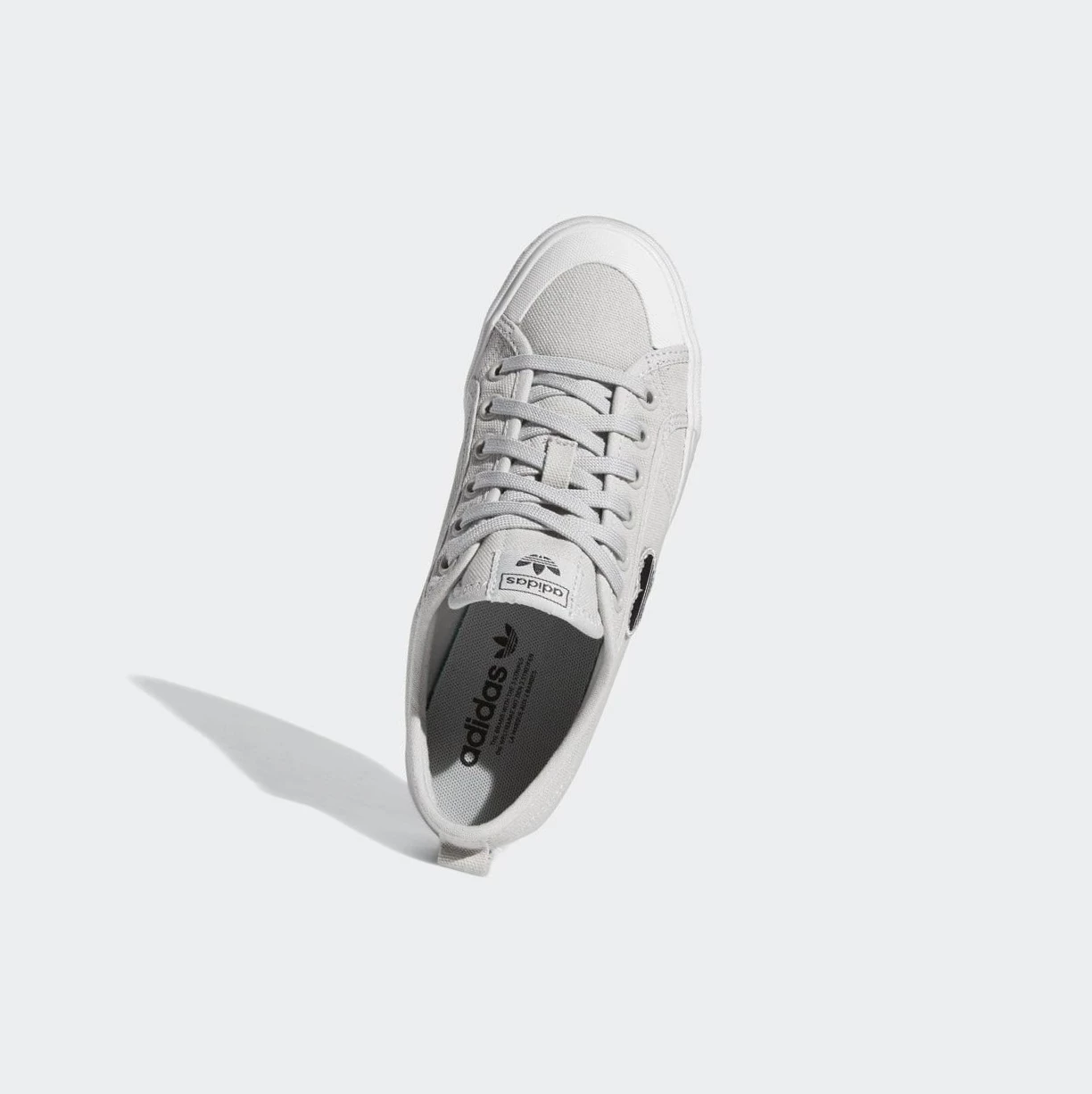 Originálne Topánky Adidas Nizza Trefoil Damske Siva | 408SKIWJUXF
