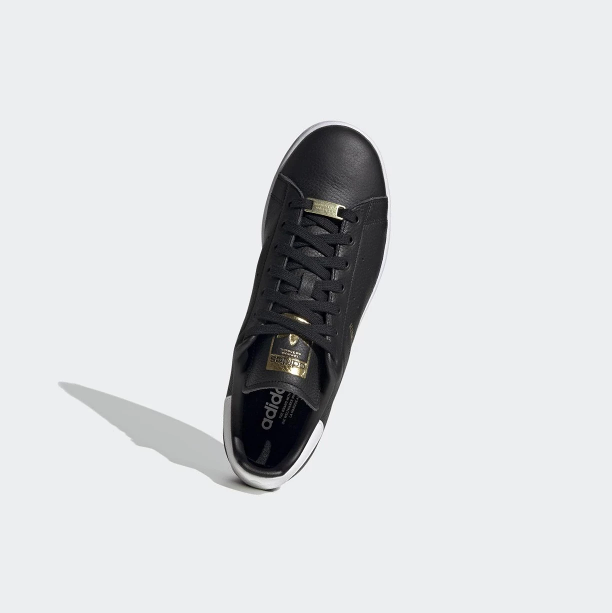 Originálne Topánky Adidas Stan Smith Panske Čierne | 253SKGUYHSM