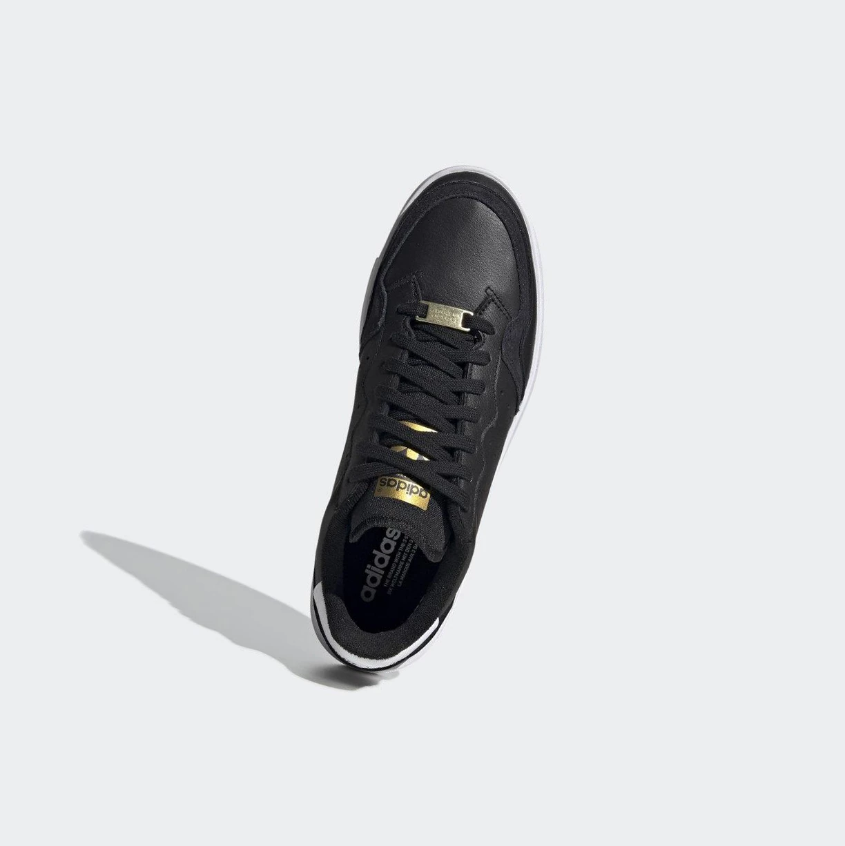Originálne Topánky Adidas Supercourt Panske Čierne | 462SKPVSWNL