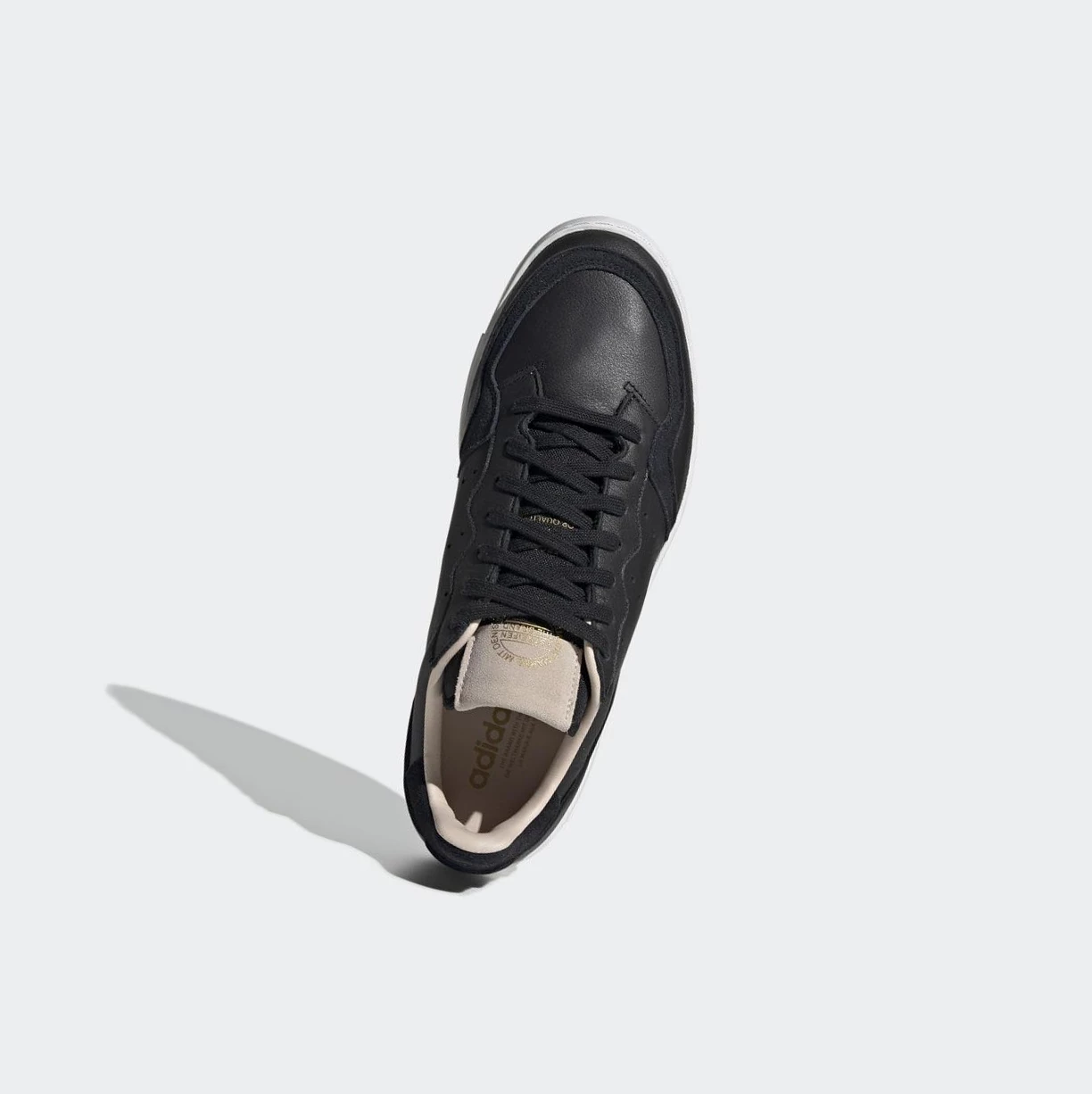 Originálne Topánky Adidas Supercourt Panske Čierne | 502SKHADKZB