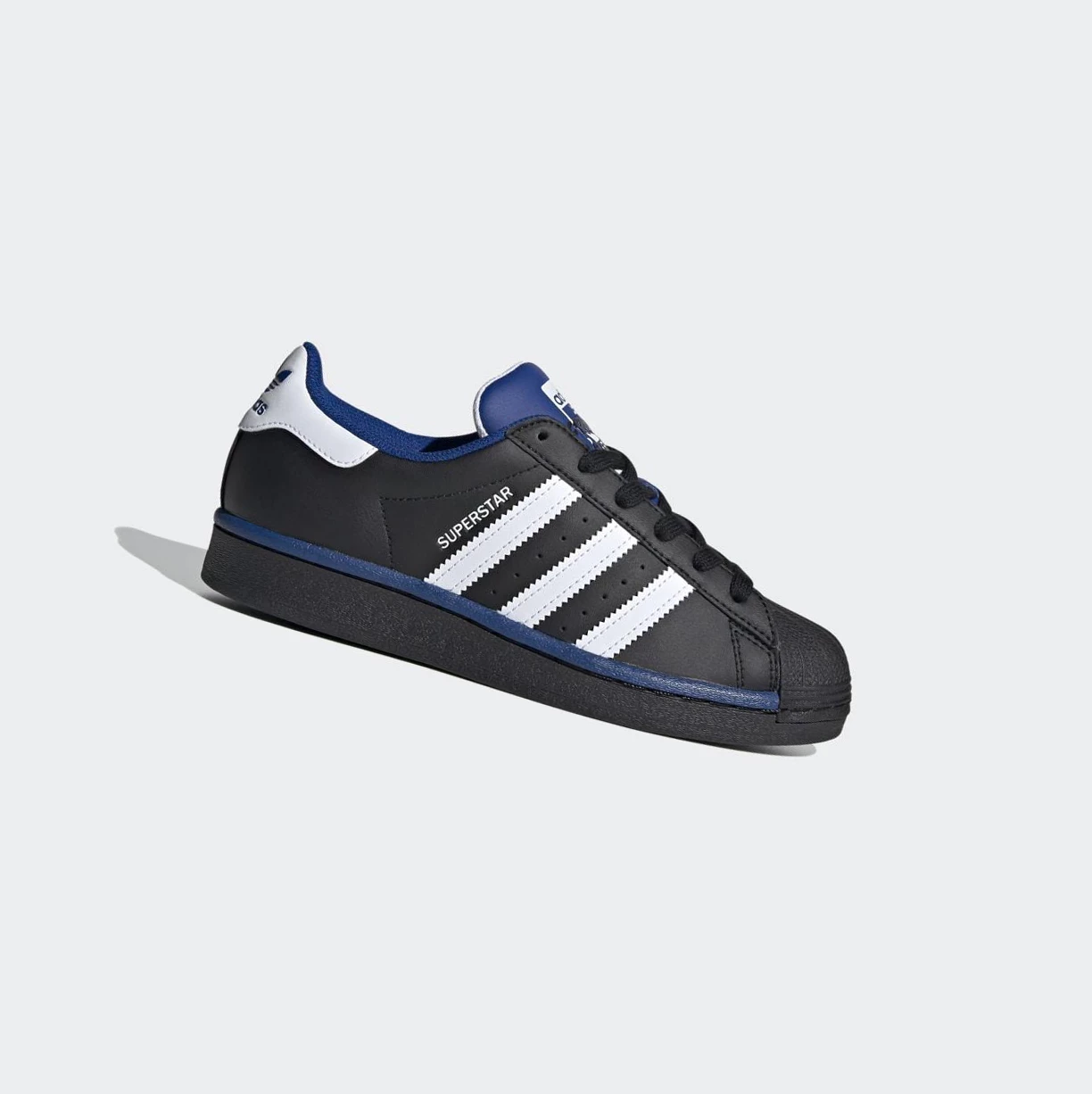 Originálne Topánky Adidas Superstar Detske Čierne | 293SKOJSAVR