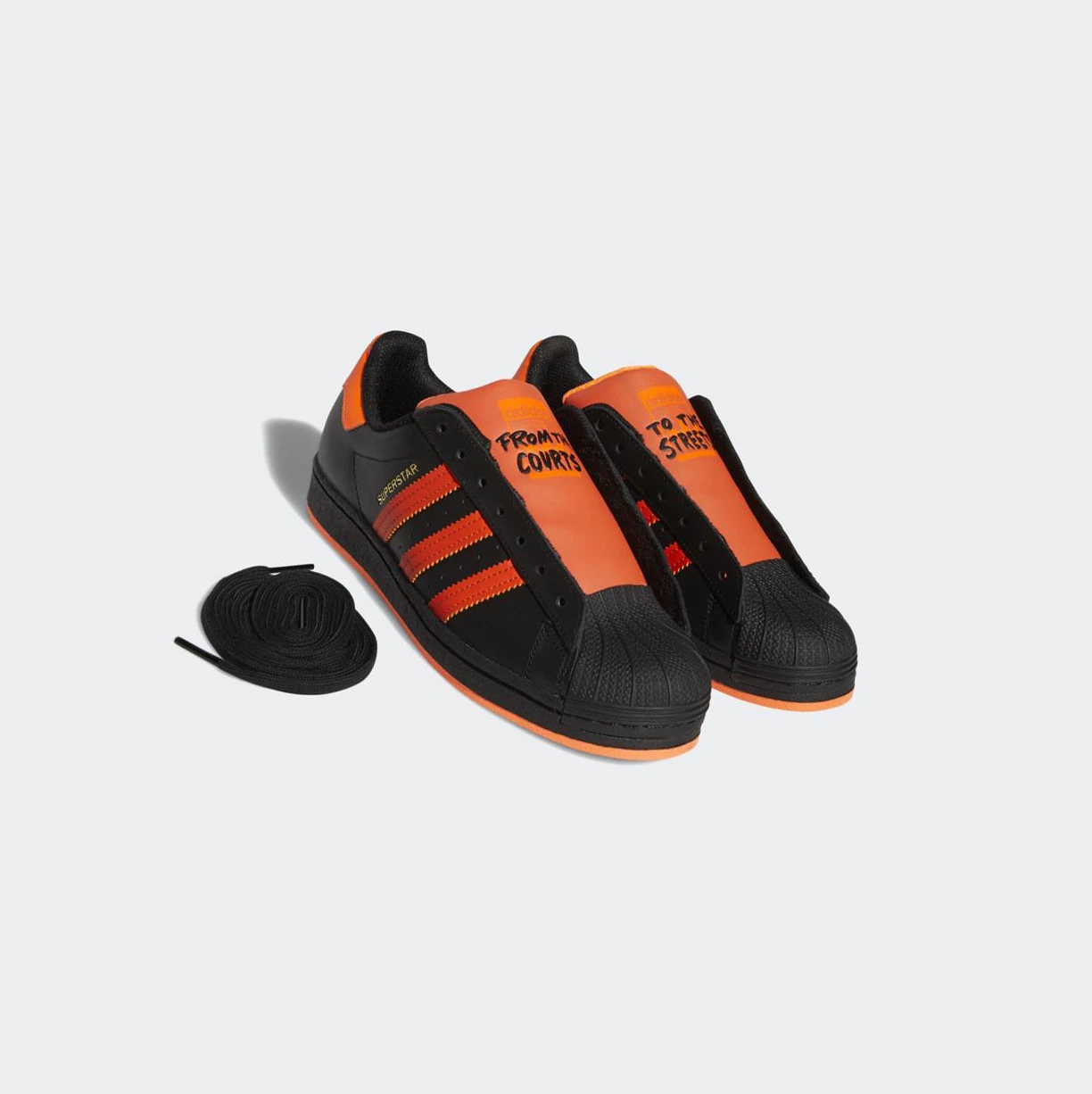 Originálne Topánky Adidas Superstar Laceless Panske Čierne | 418SKTQBFYZ