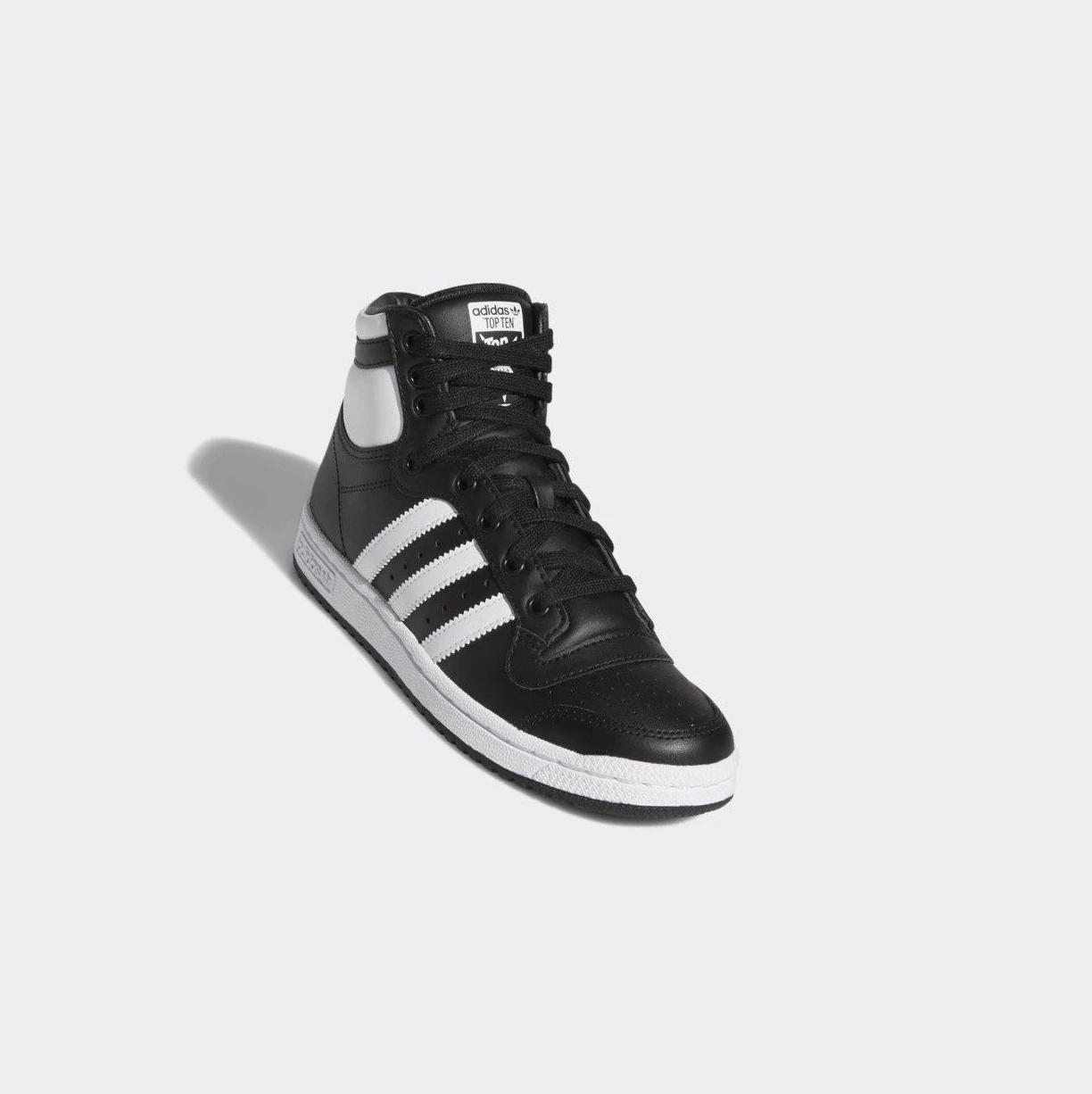 Originálne Topánky Adidas Top Ten Hi Detske Čierne | 410SKWYBKXU