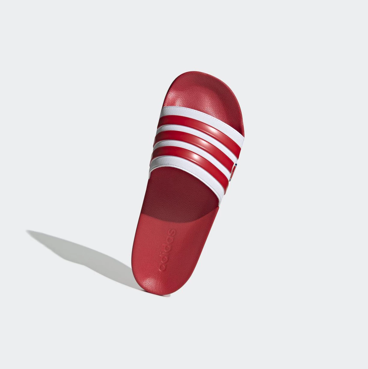 Slapky Adidas Adilette Shower Panske Červené | 132SKRSLWOA