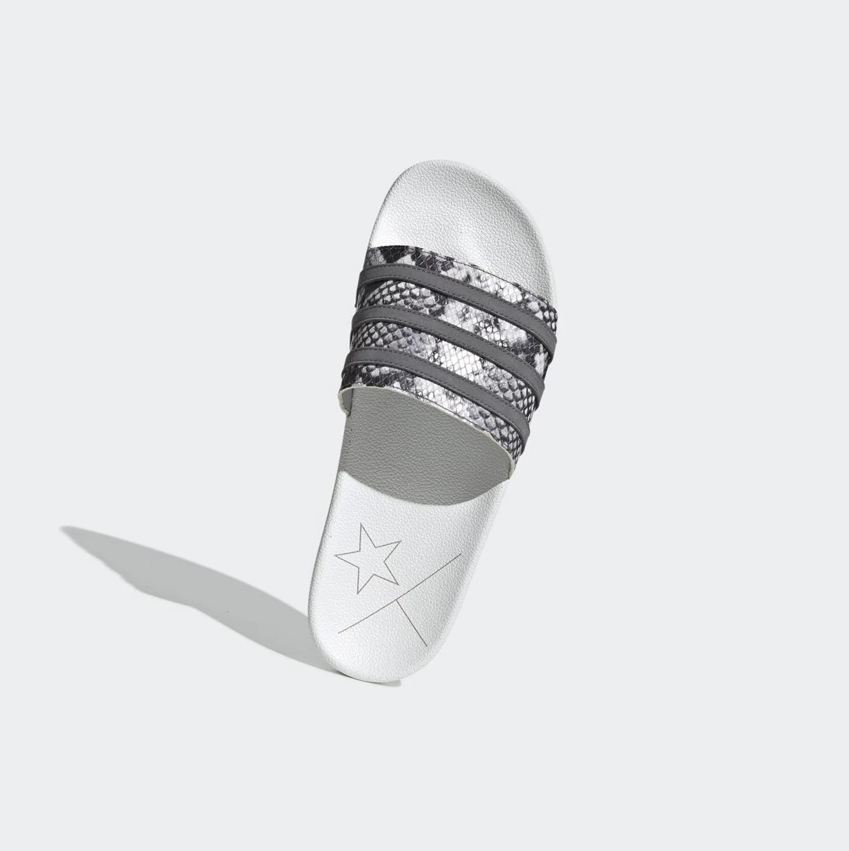 Slapky Adidas adilette Panske Biele | 210SKQJAXTW