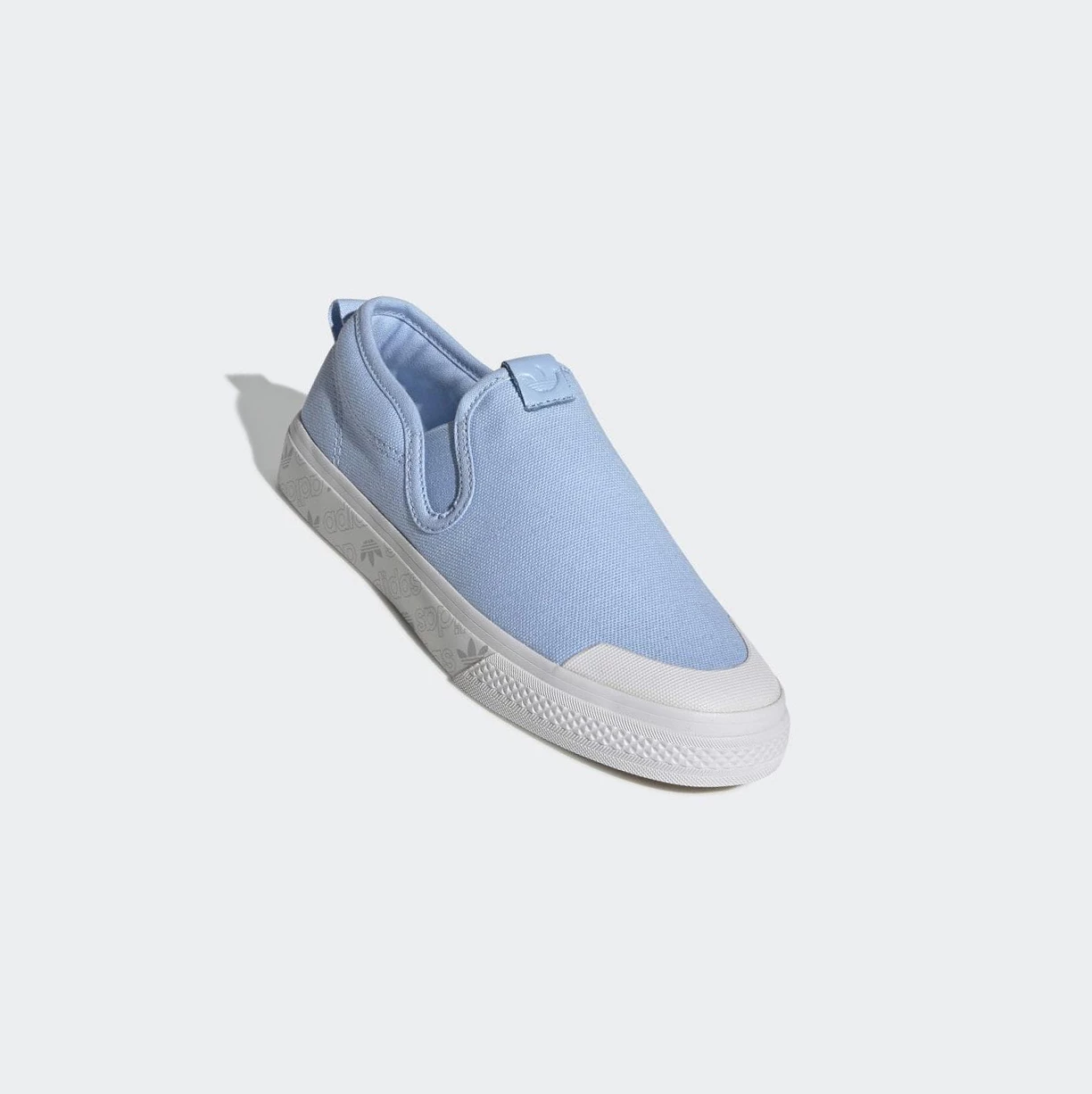Slip on Adidas Nizza Damske Modre | 659SKIPOGXJ